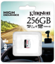 Карта пам'яті Kingston microSDXC 256GB High Endurance Class 10 UHS-I U1 A1 (SDCE/256GB) - зображення 4