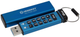 Флеш пам'ять USB Kingston IronKey Keypad 200 8GB USB 3.2 Blue (IKKP200/8GB) - зображення 2