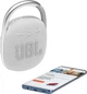 Портативна колонка JBL Clip 4 White (JBLCLIP4WHT) - зображення 2
