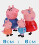 Набір фігурок Свинка Пеппа. Ігрові фігурки Peppa Pig 4 шт. Порося Джордж, Папа Свин, Мама Свинка (II) 26291 - зображення 1