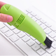 Мини-пылесос USB для чистки клавиатуры и компьютера Vacuum Зеленый (II) 21188 - изображение 1