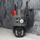 Камера видеонаблюдения 4G Sim карта PT 360 ° 6.0mp с солнечной панелью v380pro -KS-44-Black - изображение 8