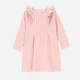 Детское платье для девочки Coccodrillo Cute Girl Newborn ZC4129401CGN-033 80 см Пудровое (5904986426456) - изображение 1