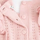 Детское платье для девочки Coccodrillo Cute Girl Newborn ZC4129401CGN-033 80 см Пудровое (5904986426456) - изображение 4