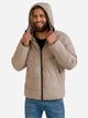 Куртка зимняя короткая мужская Riccardo PN 2XL Бежевая тёмная (ROZ6501100016) - изображение 3