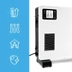 Конвектор електричний Maltec CH3500DW 2300 WiFi керування через телефон дисплей пульт ДК Білий - зображення 8