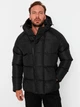 Куртка зимняя короткая мужская Trendyol TMNAW23MO00086 2XL Черная (8683049848639) - изображение 1