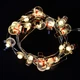 Гирлянда LED Yes! Fun на медной проволоке Снеговики 20 LED тепло-белая 2,2 м на батарейках 801213 - изображение 3