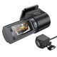 Відеореєстратор HOCO DV8 2K display hidden driving recorder(with rear camera) Black (6942007623384) - изображение 3