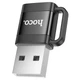 Адаптер HOCO UA31D USB male to Type-C female USB2.0 adapter Black (6942007628143) - изображение 2