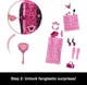 Кукла Monster High Skulltimate Secrets Draculaura (Monster Mysteries) - Монстр Хай Дракулаура Поп-звезды 4 с аксессуарами (HXH84) - изображение 4