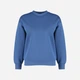 Свитшот на флисе женский Trendyol TWOAW24SW00101 S Синий (8683049013389) - изображение 6