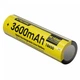 Акумулятор літієвий Li-Ion 18650 Nitecore NL1836R 3.6V (3600mAh, USB-C), захищений - зображення 2
