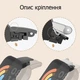 Ремінець металевий Mi Jobs Milanese Loop для Mi Smart Band 7 Pro Black (mrk3413) - зображення 4