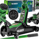 Домкрат подкатной гидравлический 2 5т низкопрофильный Wuber - изображение 2