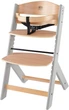 Krzesełko do karmienia Kinderkraft Enock Gray Wood KKKENOCGRY0000 (5902533915095) - obraz 1