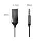 Bluetooth аудіо адаптер UGREEN CM309 Car Receiver Aux with Mic Space Gray (70601) - зображення 4