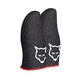Игровые напальчники для телефона и пабг Sarawolf V1 Черные с красным 1 пара. Киберспортивные геймерские напальчники для игры на сенсорных экранов в PUBG, Standoff 2 - изображение 1