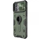 Чохол для Apple iPhone 15 Pro Max (6.7") Nillkin Camshield Armor Series Зелений - зображення 5