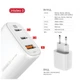 Зарядное устройство Intaleo 65W GAN 2USB-C PD+USB-A QC 3.0 white (1283126559525) (231985) - изображение 3