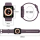 Смарт-часы Blackview R30 Pro Purple (6931548317449) - изображение 3