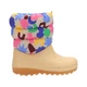 Дитячі зимові чоботи-дутики Crocs Classic Neo Puff Geo Shapes Boot К 32 Бежевий 210410 - зображення 2