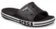 Шлепанцы Crocs Bayaband Slide 43 Черный/Белый 205392 - изображение 4