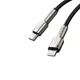 Кабель для зарядки и передачи данных Type-C to Lightning для Iphone Cafule (0,25м) Black, Baseus (CATLJK-01) - изображение 2