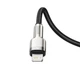 Кабель для зарядки и передачи данных Type-C to Lightning для Iphone Cafule (0,25м) Black, Baseus (CATLJK-01) - изображение 11