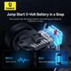 Автомобильное пуско-зарядное устройство портативное 4-в-1 Baseus Super Energy Car Jump Starter 600 A (C00245902111-00) - изображение 9