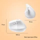 Миша Logitech Lift for Mac Vertical Ergonomic Mouse Off White (910-006477) - зображення 9