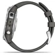 Смарт-часы GARMIN Fenix 7 Silver with Graphite Band (010-02540-00/01) [65359] - изображение 5