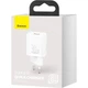Сетевое зарядное устройство Baseus Super Silicone PD 30W Type-C White (CCSUP-J02) [78686] - изображение 8