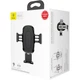 Автодержатель с беспроводной зарядкой Baseus Wireless Charger Gravity Car Mount Black (WXYL-01) [85328] - изображение 7