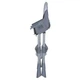 Стільчик для годування M 5722 Gray до 20 кг, сірий тарілка з термоложкою MGZ-0100 - зображення 6