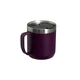 Термокружка з ручкою 350мл, нержавіюча сталь STANLEY Everyday Camp Mug Plum 10-09366-289 - изображение 2