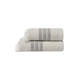 Полотенце со льна Lotus Home Line border черный 50*80 (svt-2000022335270) - изображение 2
