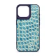 Чохол Harder Crocosaur для Apple iPhone 15 Pro Max Blue (ARM76712) - изображение 1