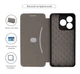 Чехол-книжка для ZTE Nubia V60, G-Case, Черный, кожаный чехол-книга из экокожи (PU) и TPU, с магнитом, с подставкой и вместительным кардхолдером, противоударный, защита всего корпуса, ArmorStandart (ARM79003) - изображение 3