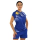 Форма волейбольная женская футболка и шорты SP-Sport 845 размер M (150-155см) Blue-Yellow - изображение 3