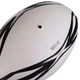 Мяч для регби Legend 3299 размер №3 White-Black - изображение 4
