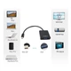 Адаптер-преобразователь Mini Display Port (Thunderbolt) - VGA, переходник-конвертер M/F для MacBook и iMac, черный (91854949) - изображение 3