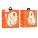 Наушники HOCO Focus BT headphones W48 |BT5.3, AUX/BT/TF, 46h| Milky white - изображение 3