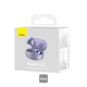 Наушники Baseus E2 True Wireless Earphones Bowie |BT5.2, 40/300mAh, 5H, Location, OTA| (NGTW090001) purple - изображение 5