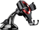 Автомобільний тримач холдер Baseus Osculum Type Gravity Car Mount SUYL-XP09 Black-Red - зображення 2