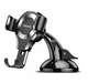 Автомобильный держатель холдер Baseus Osculum Type Gravity Car Mount SUYL-XP0S Black-Silver - изображение 1