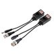 Перехідник відео Lucom RJ45 UTP5e-BNC +DC PoE Video balun балун 720p чорний(62.09.8455) - изображение 2