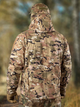 Куртка / ветровка тактическая Han Wild Softshell multicam софтшелл Мультикам XXL - изображение 7