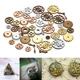 Gear Art - Вінтажні декоративні шестерінки (декор, скрапбукінг, епоксидна смола, біжутерія) - №16 mix - зображення 6