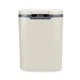 Ведро для мусора MVM настольное с крышкой BIN-06 2л Бежевое (BIN-06 2L BEIGE) - изображение 1